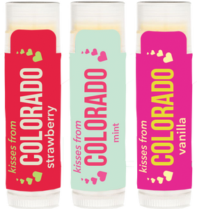 Trio of Strawberry, Mint and Vanilla Kisses From Colorado